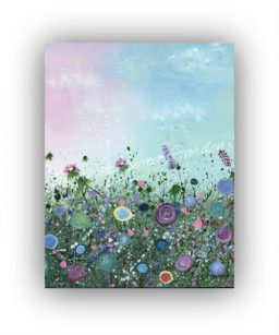 Workshop –  Saturday 20th January 2024 – Abstract meadow flowers in oil